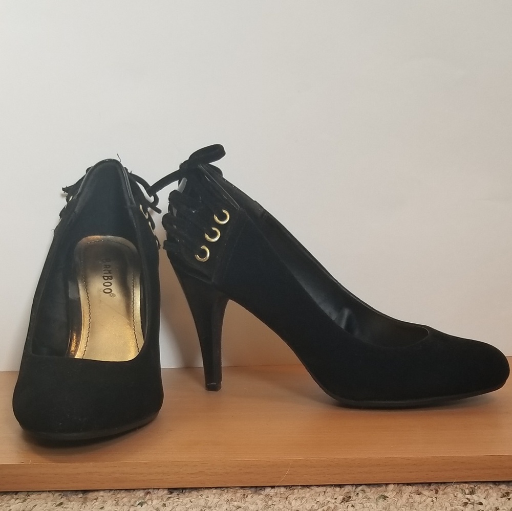 Black heels